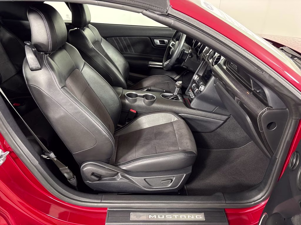 2020 Red Metallic Ford Mustang EcoBoost Premium RWD Convertible