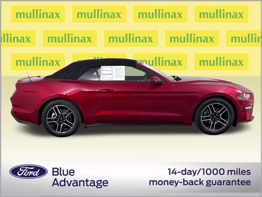 2020 Red Metallic Ford Mustang EcoBoost Premium RWD Convertible