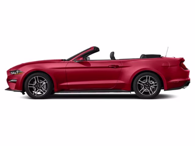 2020 Red Metallic Ford Mustang EcoBoost Premium RWD Convertible
