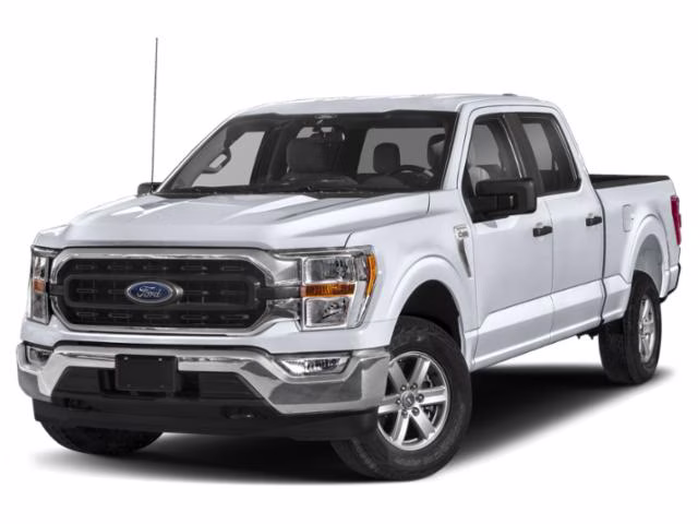 2022 Space White Metallic Ford F-150 XLT 4X4 Truck