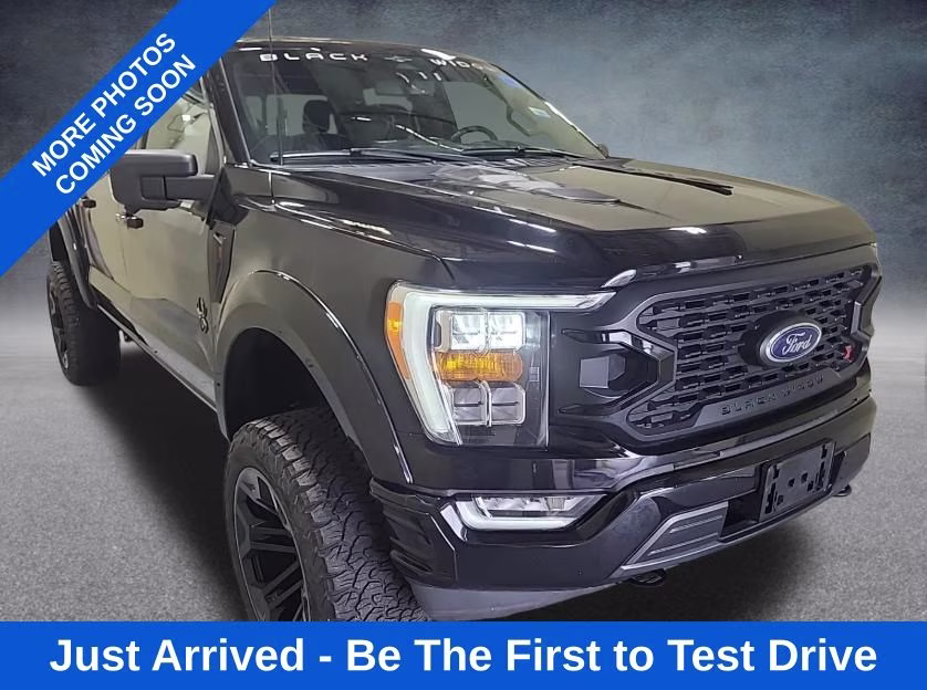 2023 Black Metallic Ford F-150 BLACK WIDOW 4X4 Truck