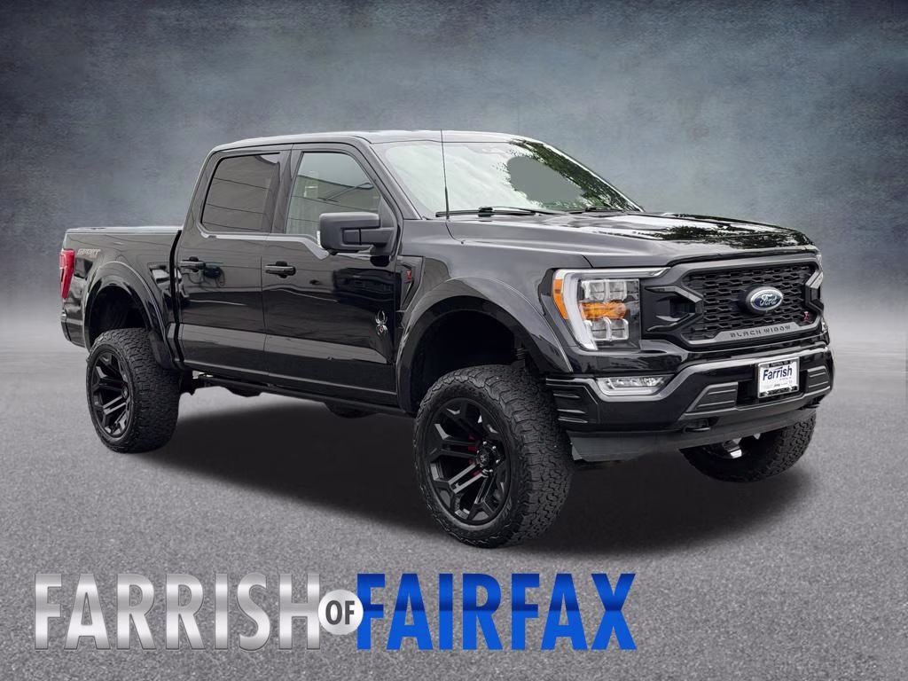 2023 Black Metallic Ford F-150 BLACK WIDOW 4X4 Truck