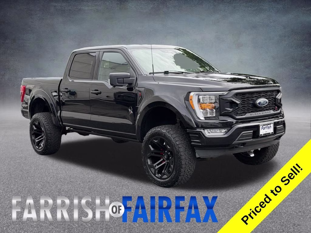 2023 Black Metallic Ford F-150 BLACK WIDOW 4X4 Truck