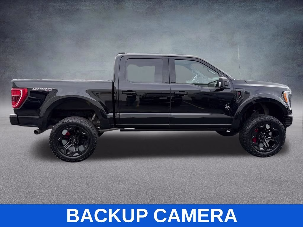 2023 Black Metallic Ford F-150 BLACK WIDOW 4X4 Truck