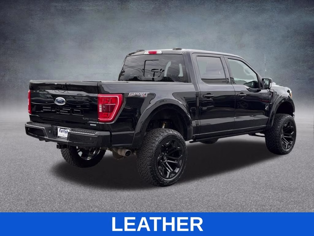 2023 Black Metallic Ford F-150 BLACK WIDOW 4X4 Truck
