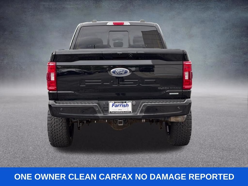 2023 Black Metallic Ford F-150 BLACK WIDOW 4X4 Truck