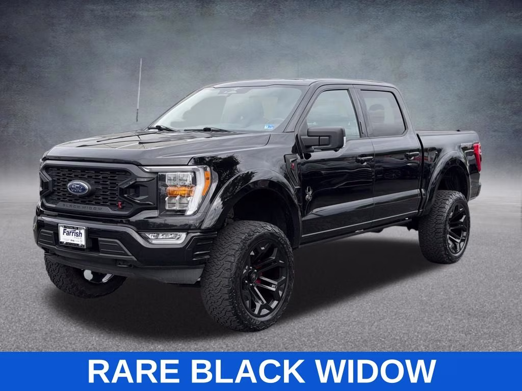 2023 Black Metallic Ford F-150 BLACK WIDOW 4X4 Truck