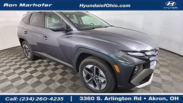 2025 Titanium Gray Hyundai Tucson Hybrid SEL Convenience AWD SUV