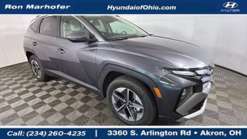 2025 Titanium Gray Hyundai Tucson Hybrid SEL Convenience AWD SUV
