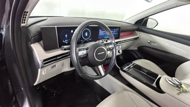 2025 Titanium Gray Hyundai Tucson Hybrid SEL Convenience AWD SUV
