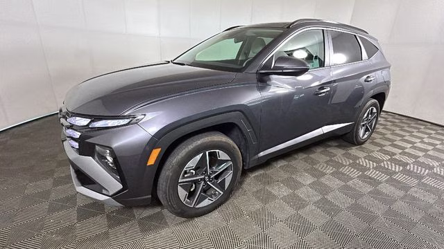 2025 Titanium Gray Hyundai Tucson Hybrid SEL Convenience AWD SUV