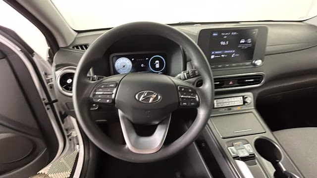 2023 Lunar White Hyundai Kona Electric SE FWD SUV