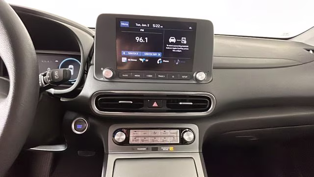 2023 Lunar White Hyundai Kona Electric SE FWD SUV