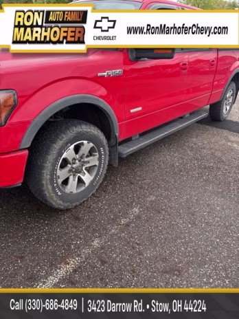 2013 Ford F-150 4X4 Truck