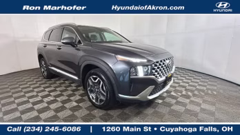 2022 Portofino Gray Hyundai Santa Fe Limited AWD SUV