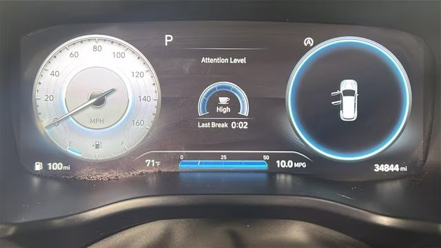 2022 Portofino Gray Hyundai Santa Fe Limited AWD SUV