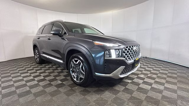 2022 Portofino Gray Hyundai Santa Fe Limited AWD SUV
