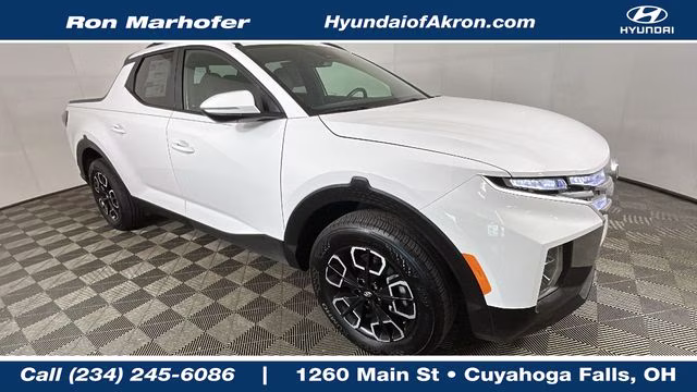 2023 Atlas White Hyundai Santa Cruz SEL Premium AWD Truck
