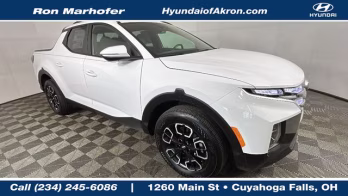 2023 Atlas White Hyundai Santa Cruz SEL Premium AWD Truck