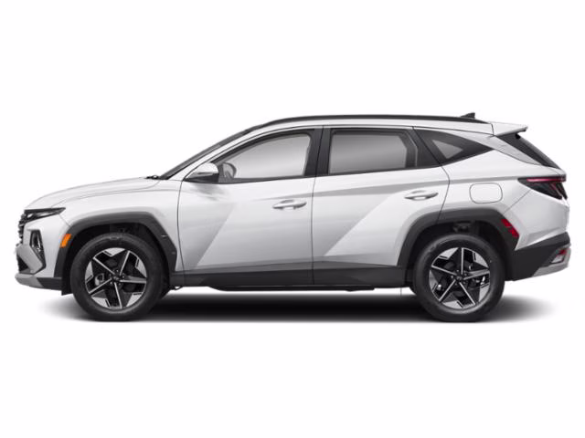 2025 Creamy White Pearl Hyundai Tucson Hybrid SEL Convenience AWD SUV