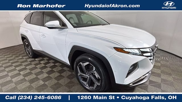 2024 White Pearl Hyundai Tucson Hybrid Limited AWD SUV