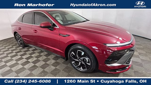 2024 Ultimate red Hyundai Sonata SEL FWD Sedan