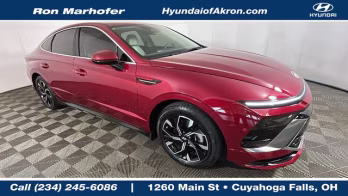 2024 Ultimate red Hyundai Sonata SEL FWD Sedan
