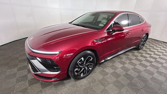 2024 Ultimate red Hyundai Sonata SEL FWD Sedan