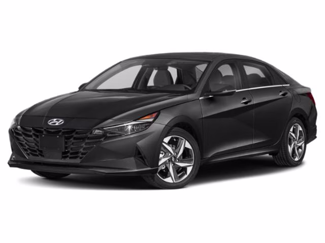 2023 Phantom Black Hyundai Elantra Hybrid Limited FWD Sedan