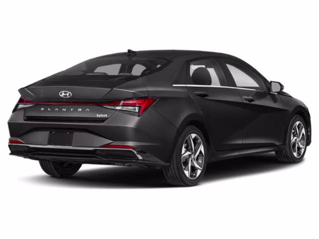 2023 Phantom Black Hyundai Elantra Hybrid Limited FWD Sedan