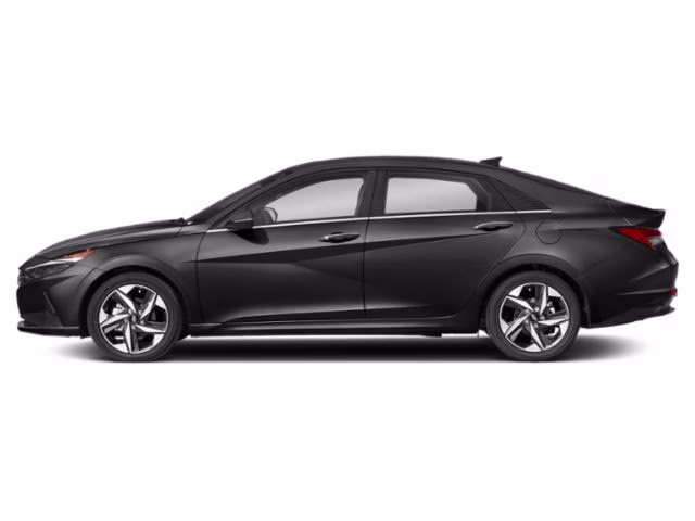 2023 Phantom Black Hyundai Elantra Hybrid Limited FWD Sedan