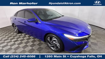 2024 Intense Blue Hyundai Elantra SEL FWD Sedan