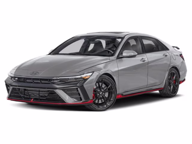 2025 Cyber Gray Hyundai Elantra N Base FWD Sedan