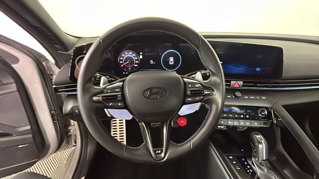 2025 Cyber Gray Hyundai Elantra N Base FWD Sedan