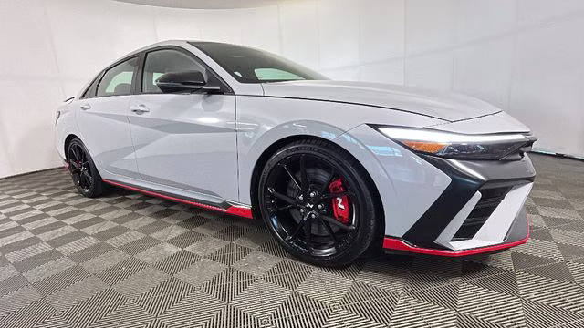 2025 Cyber Gray Hyundai Elantra N Base FWD Sedan