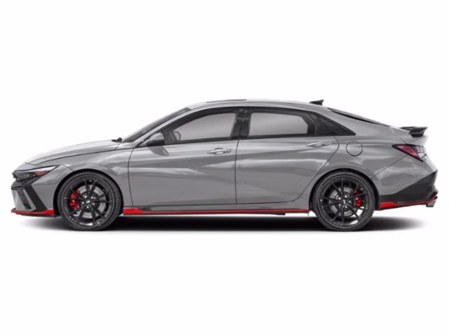 2025 Cyber Gray Hyundai Elantra N Base FWD Sedan