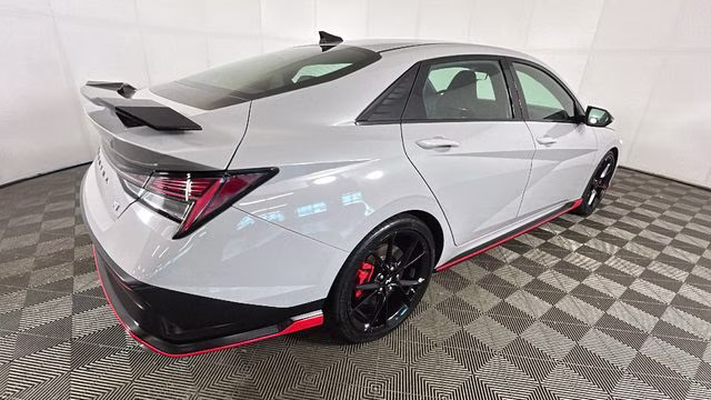 2025 Cyber Gray Hyundai Elantra N Base FWD Sedan