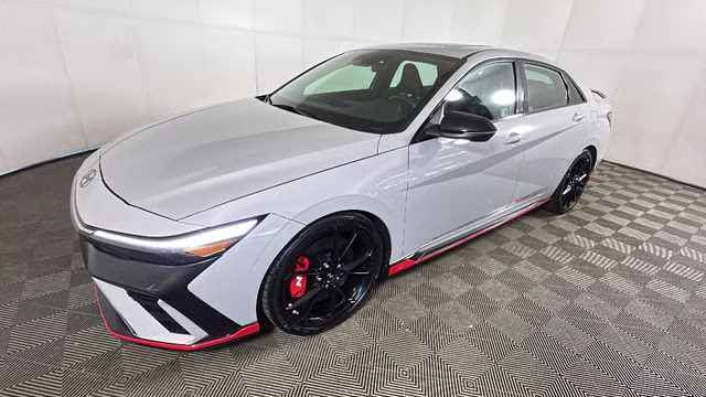 2025 Cyber Gray Hyundai Elantra N Base FWD Sedan