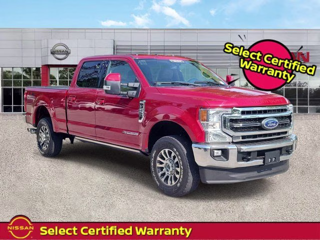 2022 Red Metallic Ford Super Duty F-250 SRW Lariat 4X4 Truck