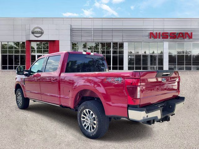 2022 Red Metallic Ford Super Duty F-250 SRW Lariat 4X4 Truck