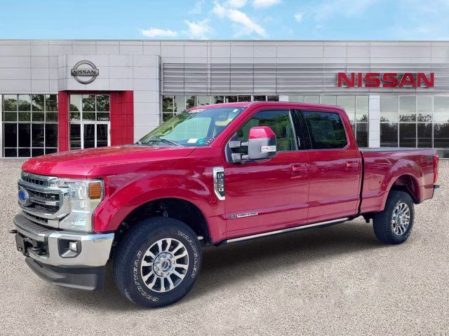 2022 Red Metallic Ford Super Duty F-250 SRW Lariat 4X4 Truck
