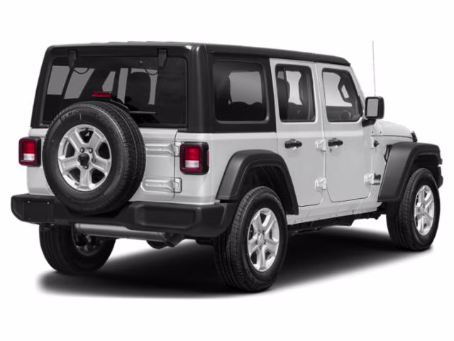 2022 Bright White Clearcoat Jeep Wrangler Unlimited Willys 4X4 SUV
