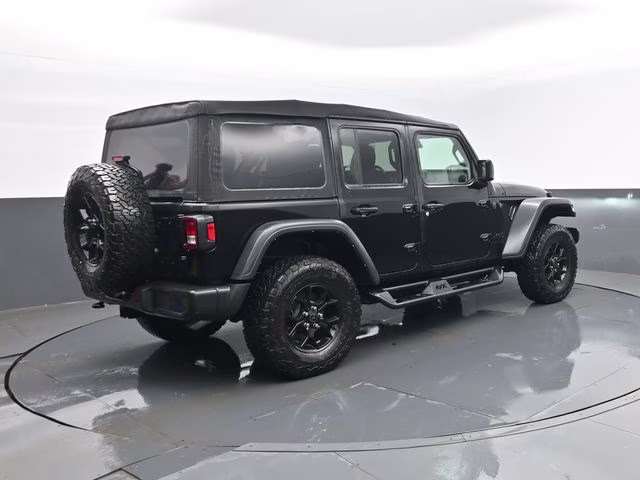 2024 Black Clearcoat Jeep Wrangler Willys 4X4 SUV