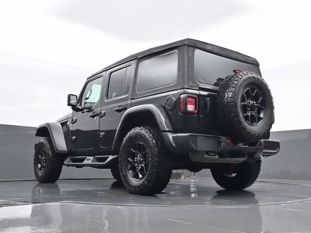 2024 Black Clearcoat Jeep Wrangler Willys 4X4 SUV