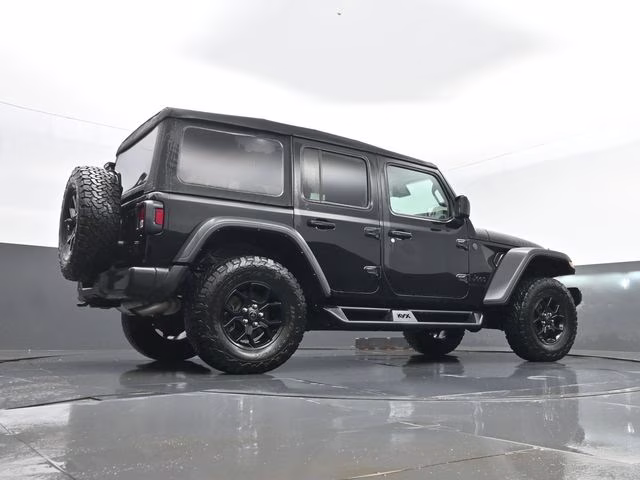 2024 Black Clearcoat Jeep Wrangler Willys 4X4 SUV