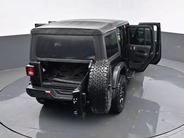 2024 Black Clearcoat Jeep Wrangler Willys 4X4 SUV