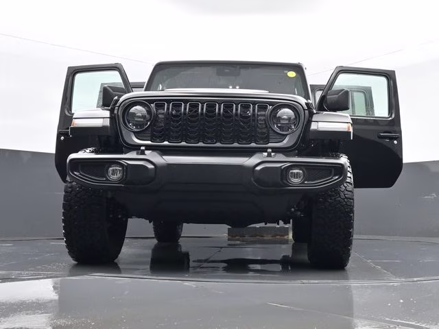 2024 Black Clearcoat Jeep Wrangler Willys 4X4 SUV