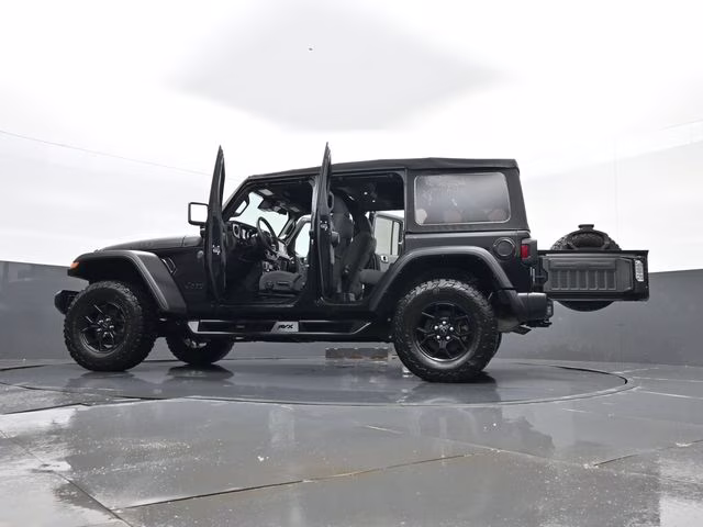 2024 Black Clearcoat Jeep Wrangler Willys 4X4 SUV