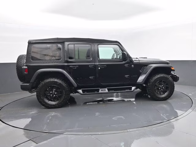 2024 Black Clearcoat Jeep Wrangler Willys 4X4 SUV