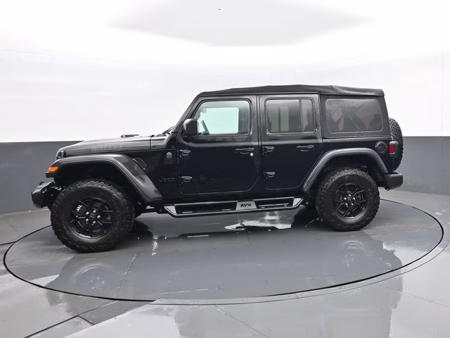 2024 Black Clearcoat Jeep Wrangler Willys 4X4 SUV